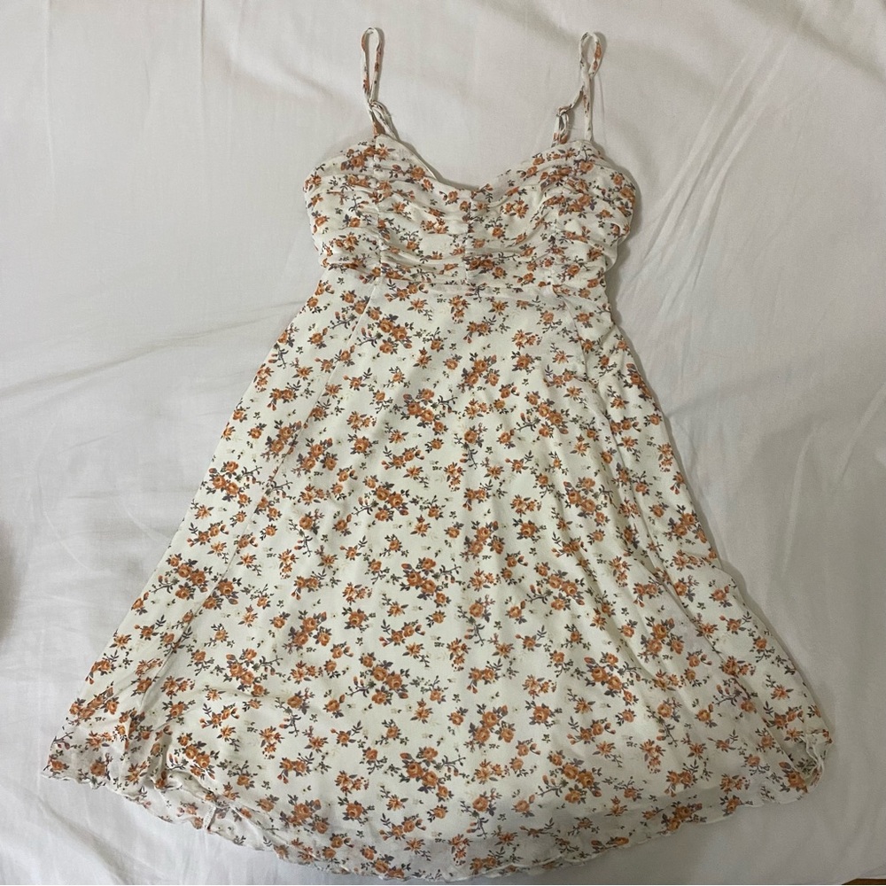 Floral Spaghetti Strap Dress